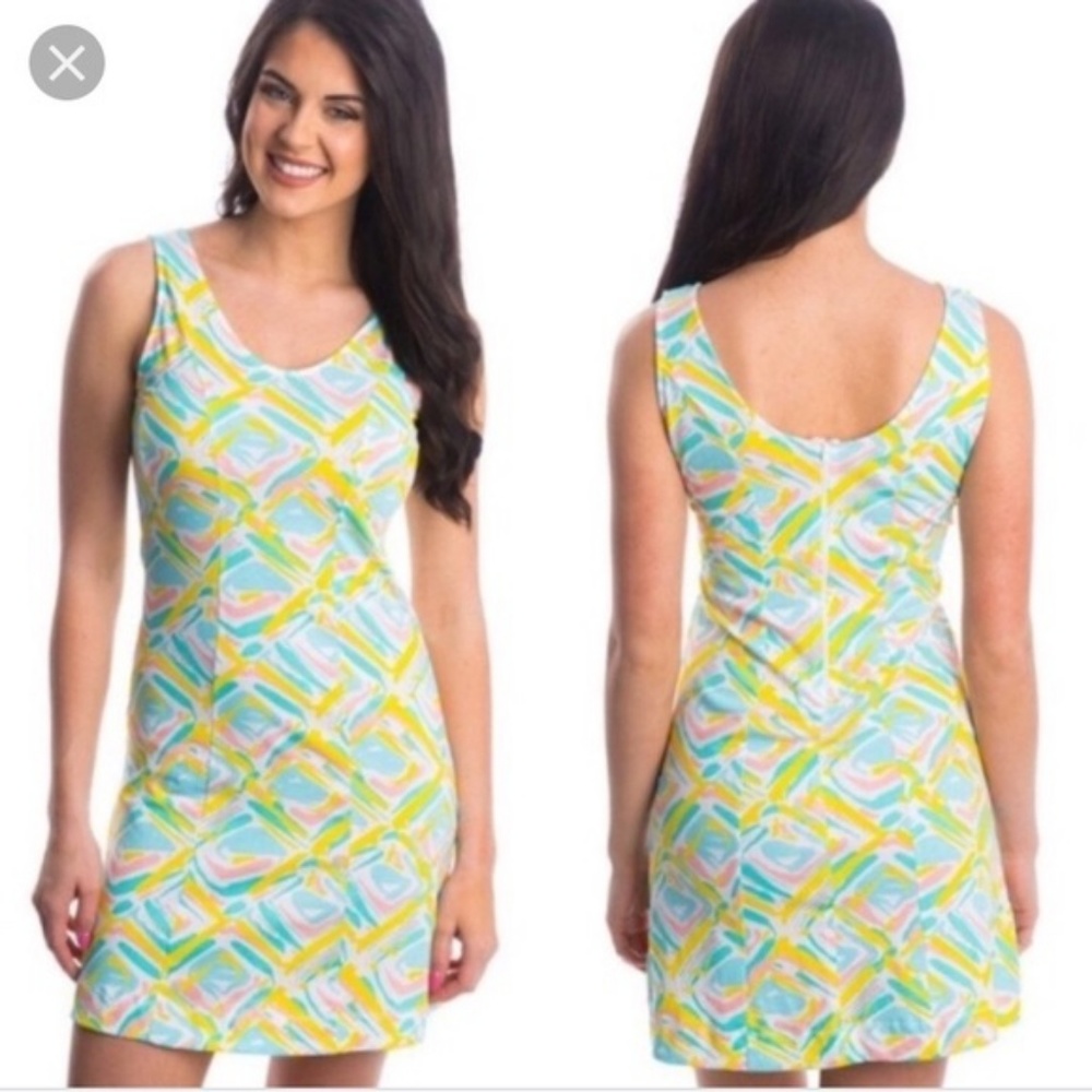 Lauren James Ellie Printed Dress Large